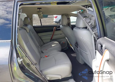 2013 Toyota Highlander Limited V6 z USA, uszkodzony, nr VIN 5TDDK3EH5DS185998